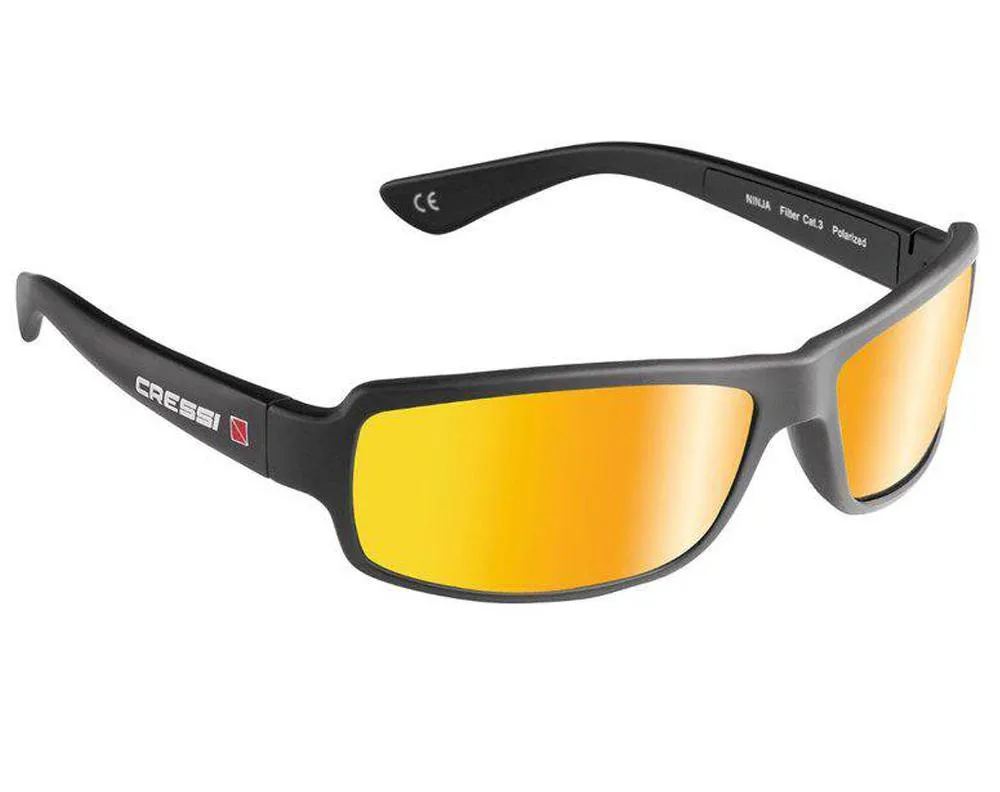 Cressi Ninja Flexible Sunglasses Polarized UV Protection Lens