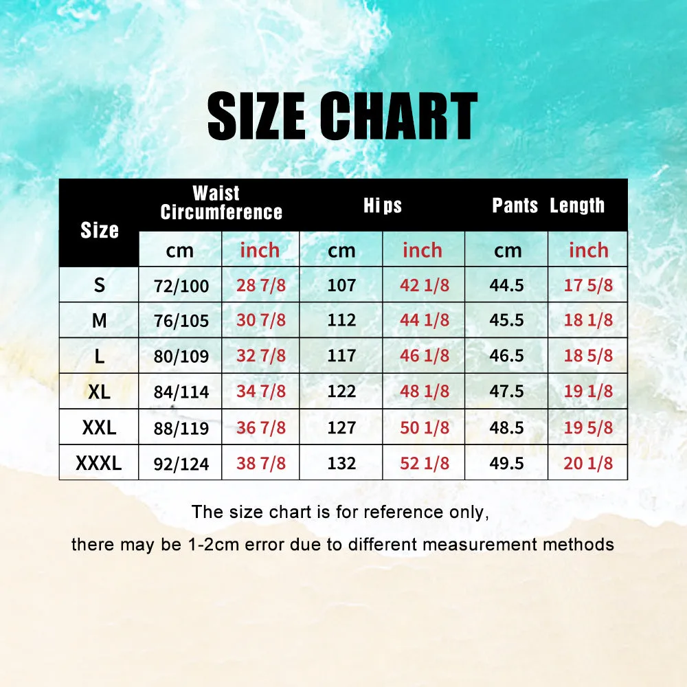 Custom Face Swim Trunks Personalized Beach Shorts Surfing Funny Men's Casual Shorts