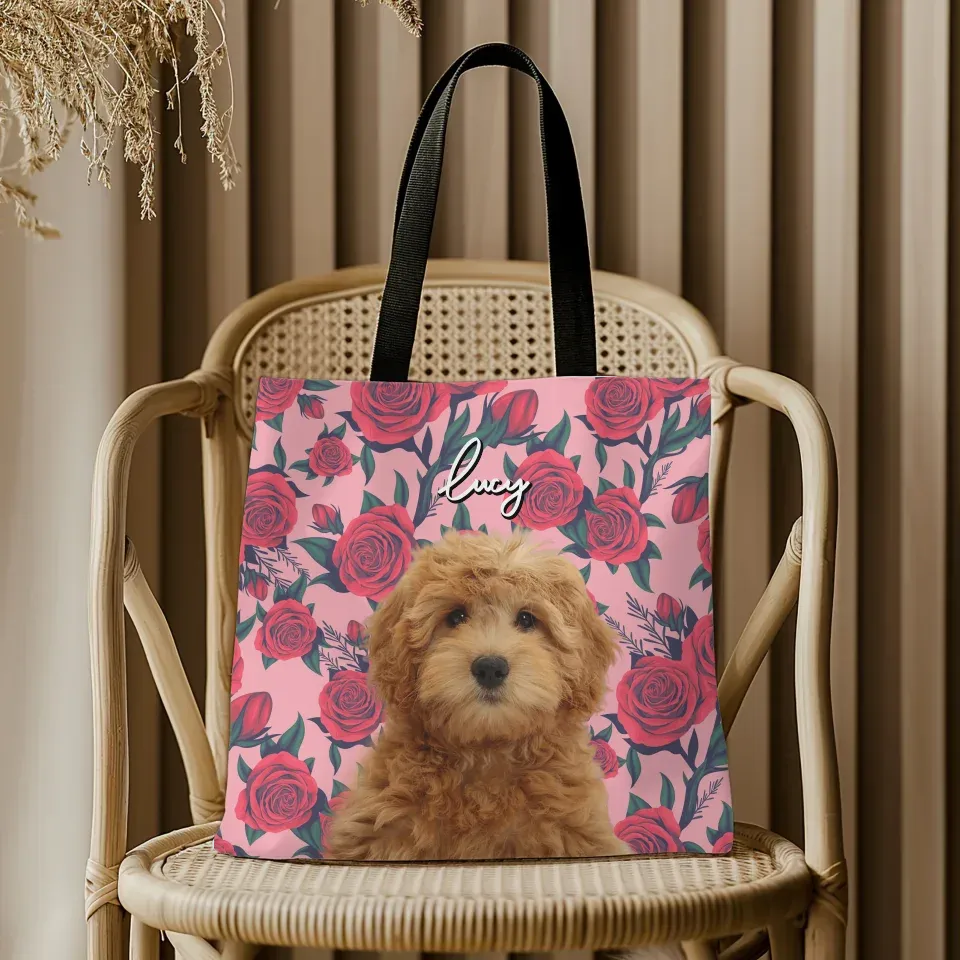 Custom Valentine Tote Bag