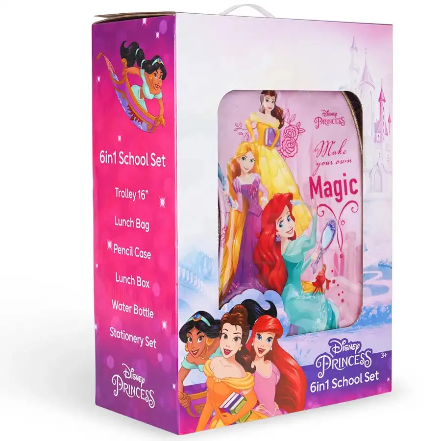 Disney Princess Sparkle on the Way 6in1 Box Set 16"