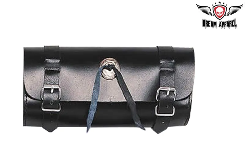 Dream Apparel 12" Motorcycle Tool Bag With Studs & Concho