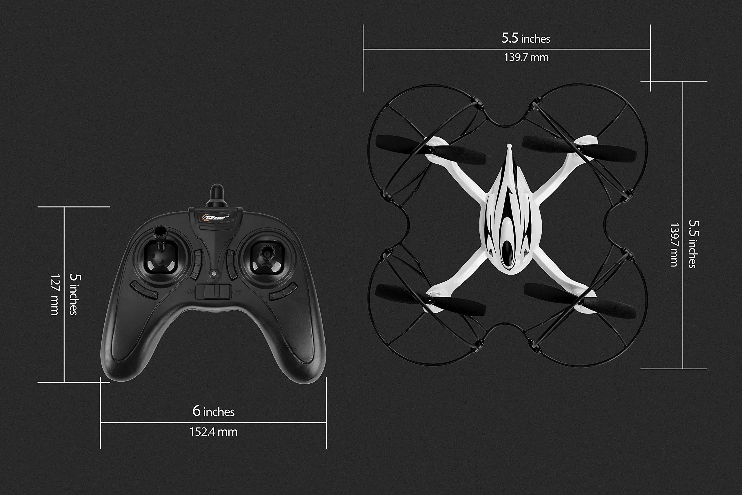 Drone for kids, Easy to Fly, Ultra Stable Dragon Drone with 6 Axis Gyro, 2.4Ghz, with Full