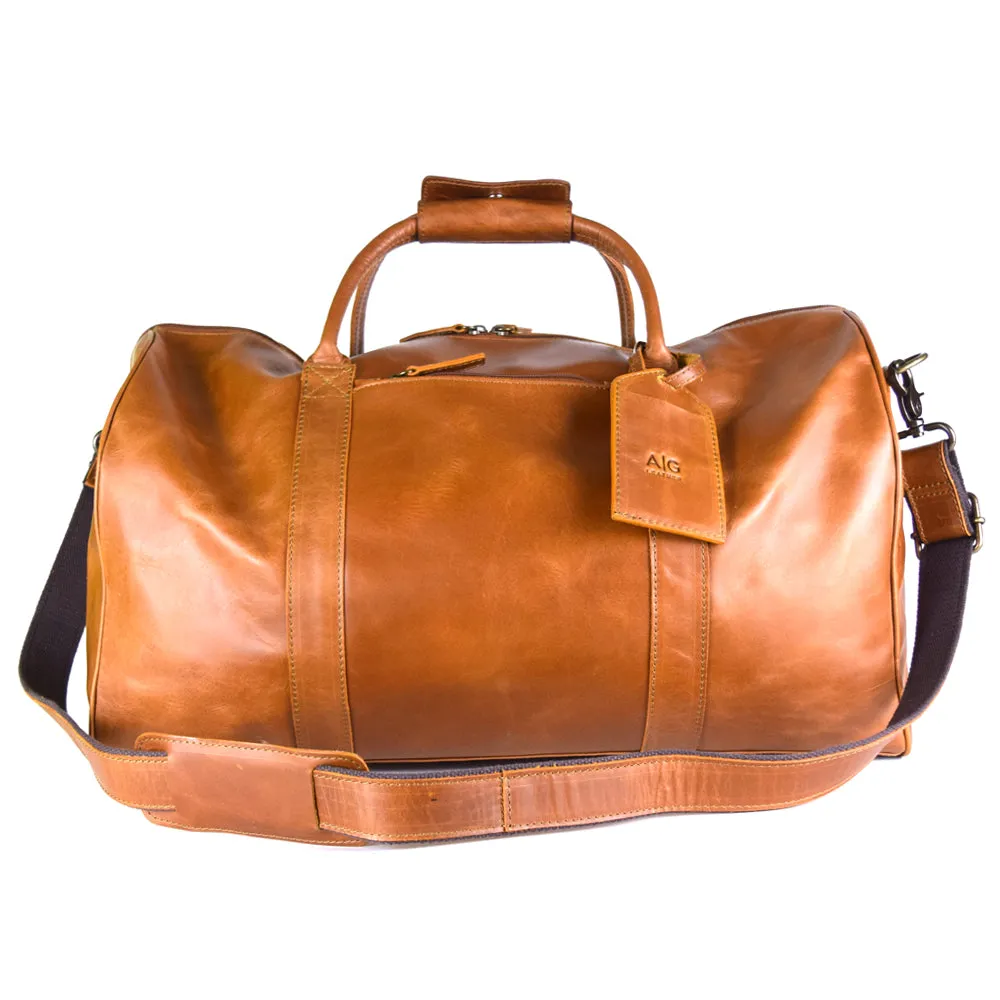 Duffel X-Large in Cognac Leather