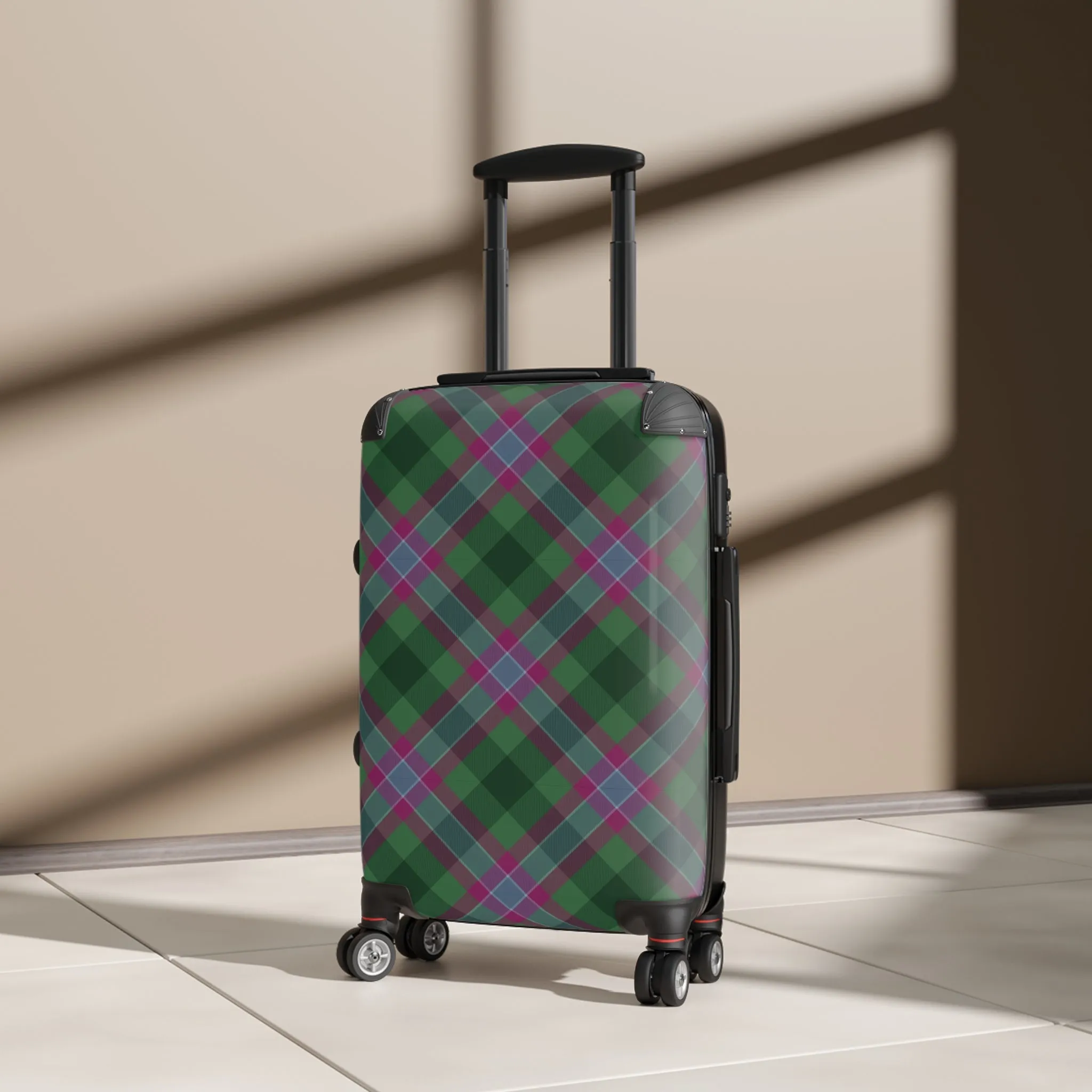 Dunans Rising Tartan Suitcase