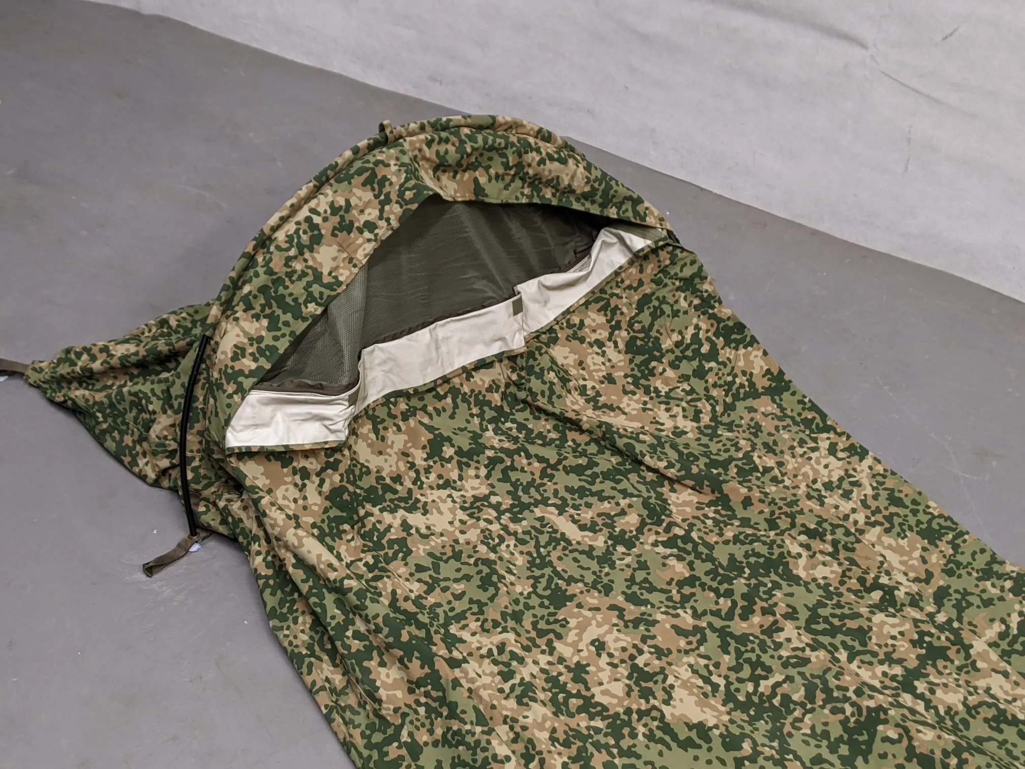 Dutch Army Hooped Bivi Bag NFP Camo Sleeping Bag Cover