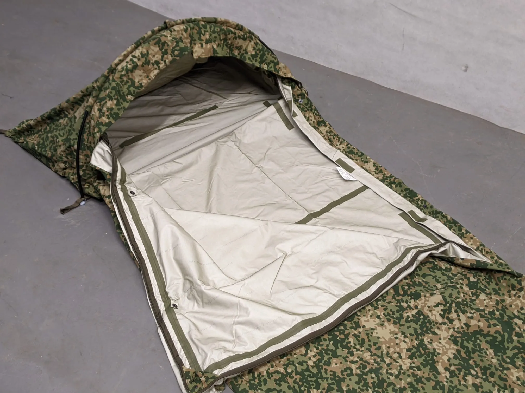 Dutch Army Hooped Bivi Bag NFP Camo Sleeping Bag Cover