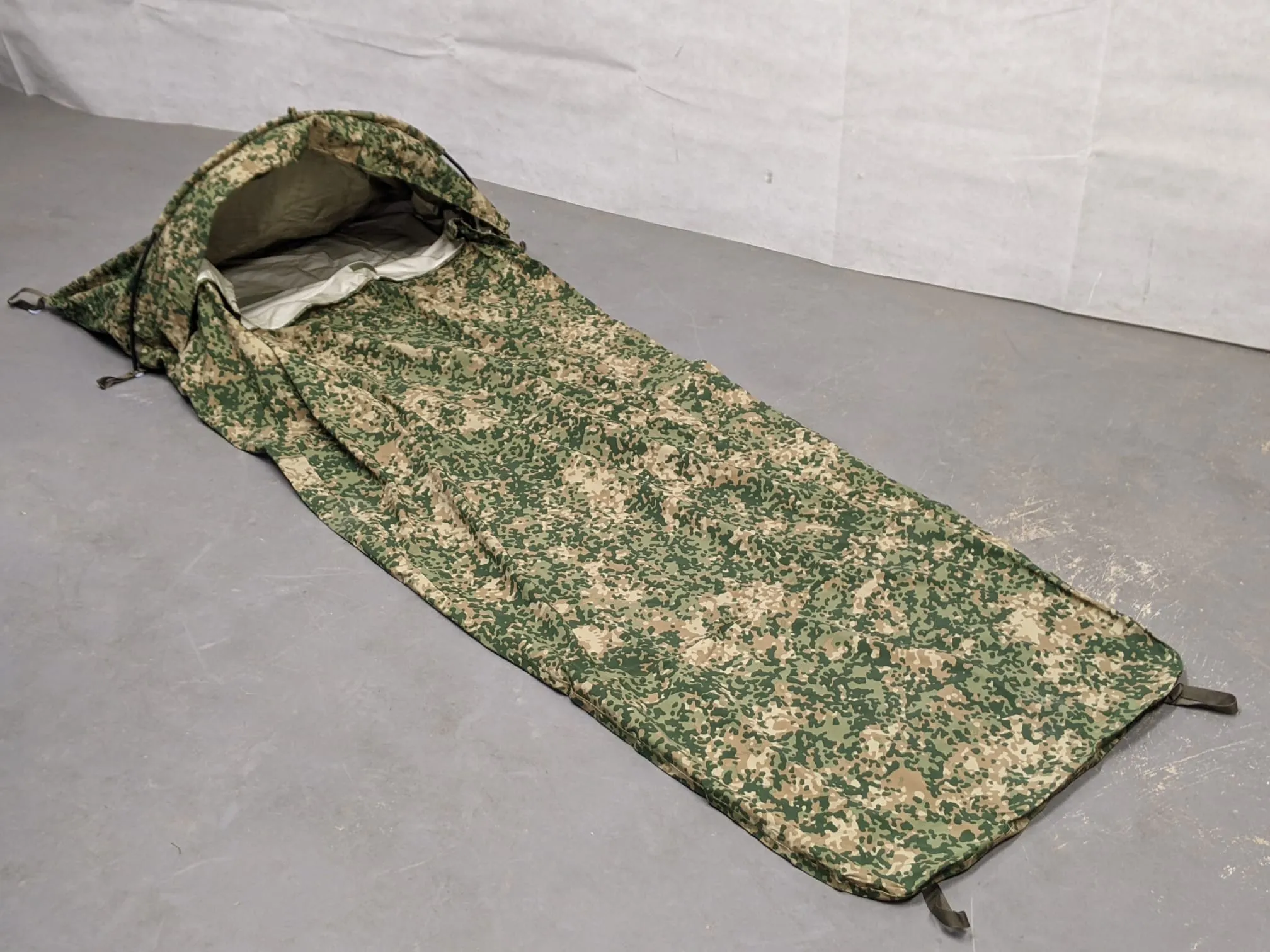 Dutch Army Hooped Bivi Bag NFP Camo Sleeping Bag Cover