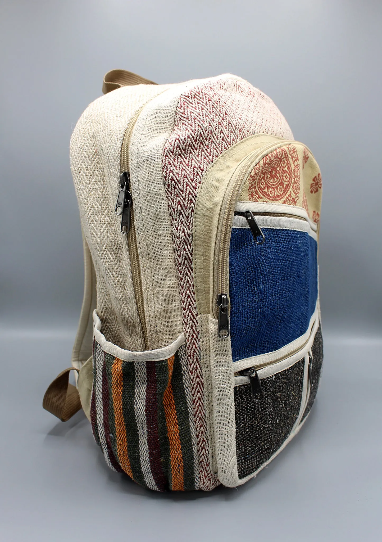 Eco Friendly and Natural Hemp Hiking Backpack