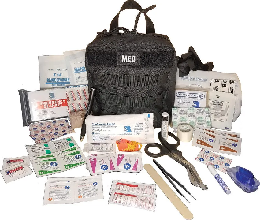 Elite First Aid GP IFAK Level 1 Kit Black FA184BK