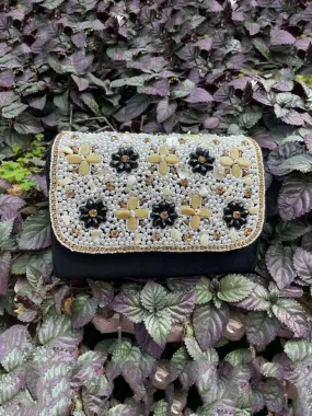 Embroidered Ethnic Clutch Bag