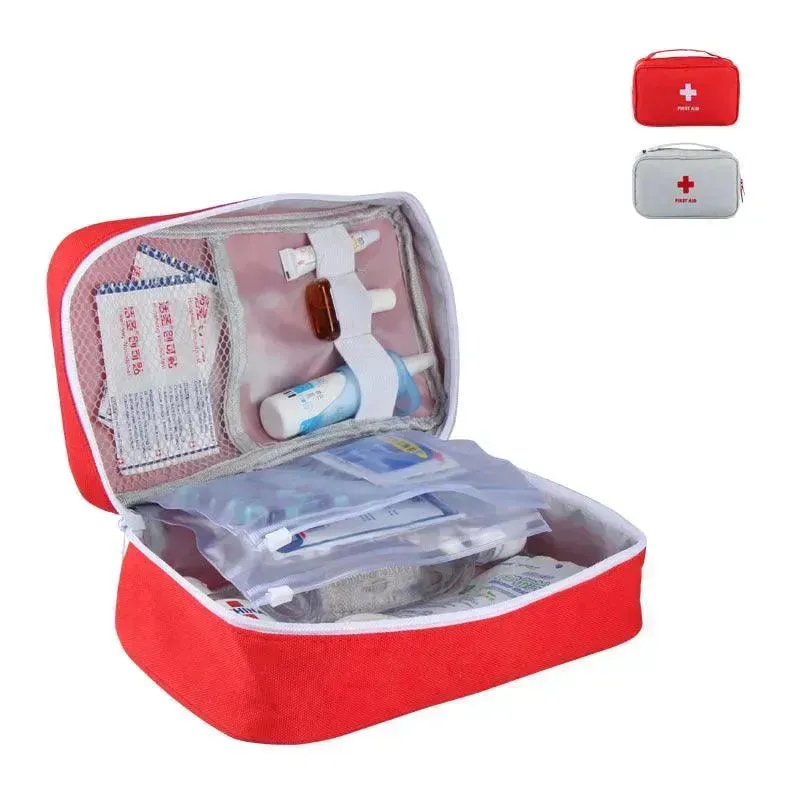 Emergency Outdoor & Indoor Empty Large First Aid Kit Camping Survival Handbag Kit