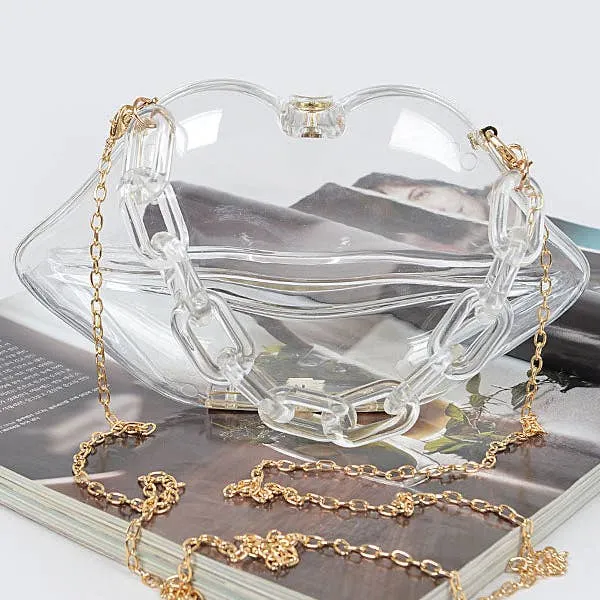 Empire Lip Evening Bag