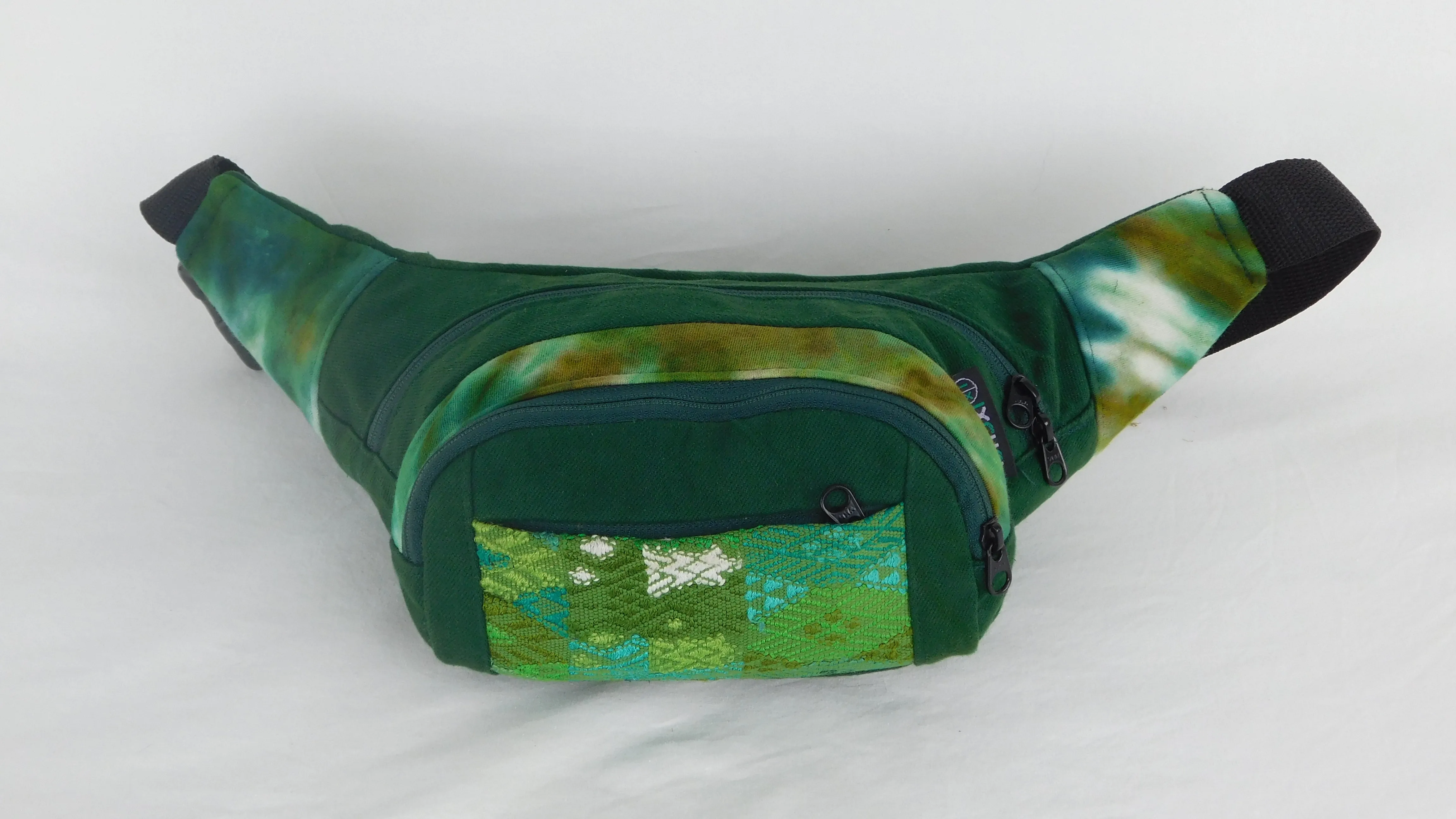 Extra Large 3 Pocket Waist Pack in Tie Dye