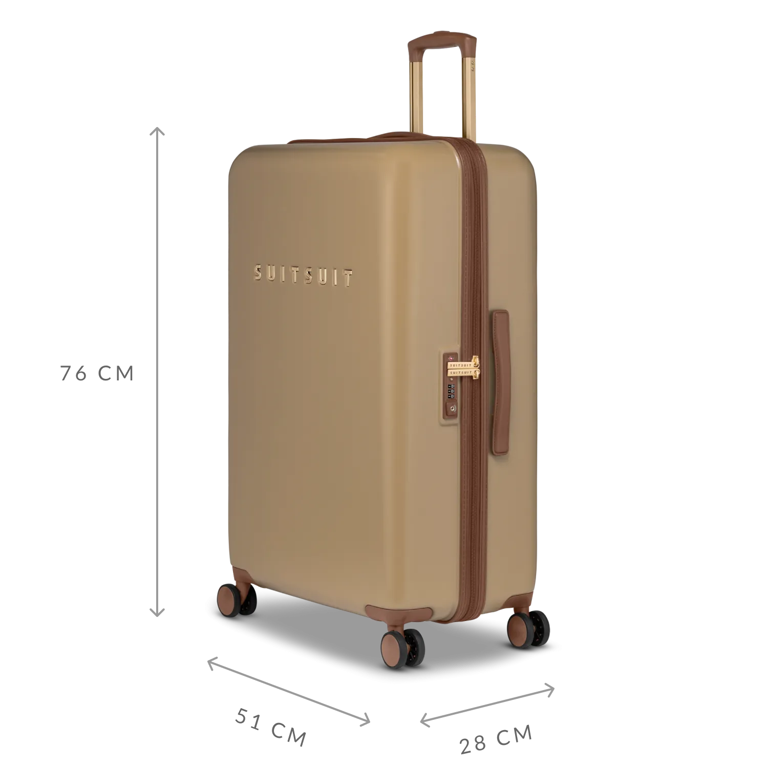 Fab Seventies - Cuban Sand - Safe Travels Set (28 INCH)