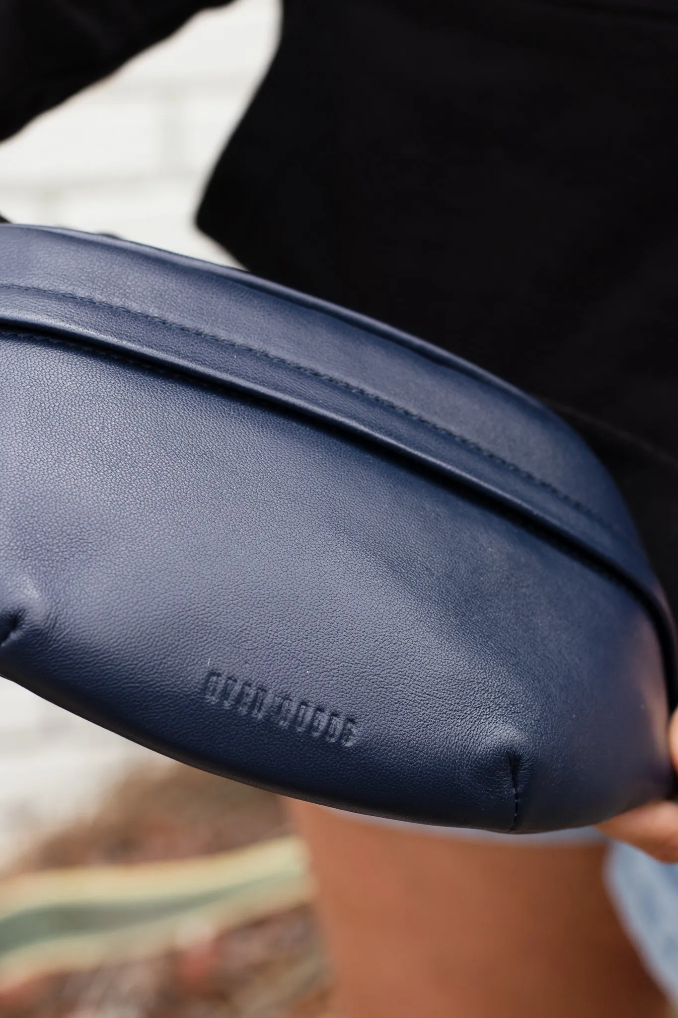 Fanny Pack - Dark Blue (Broken Zipper)