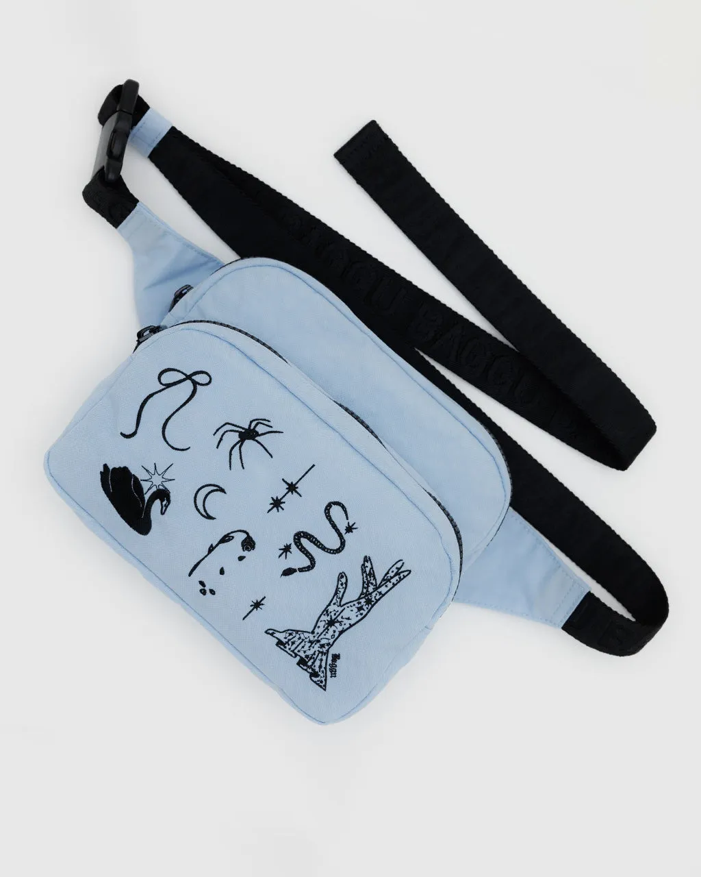 Fanny Pack - Embroidered Ballet Icons