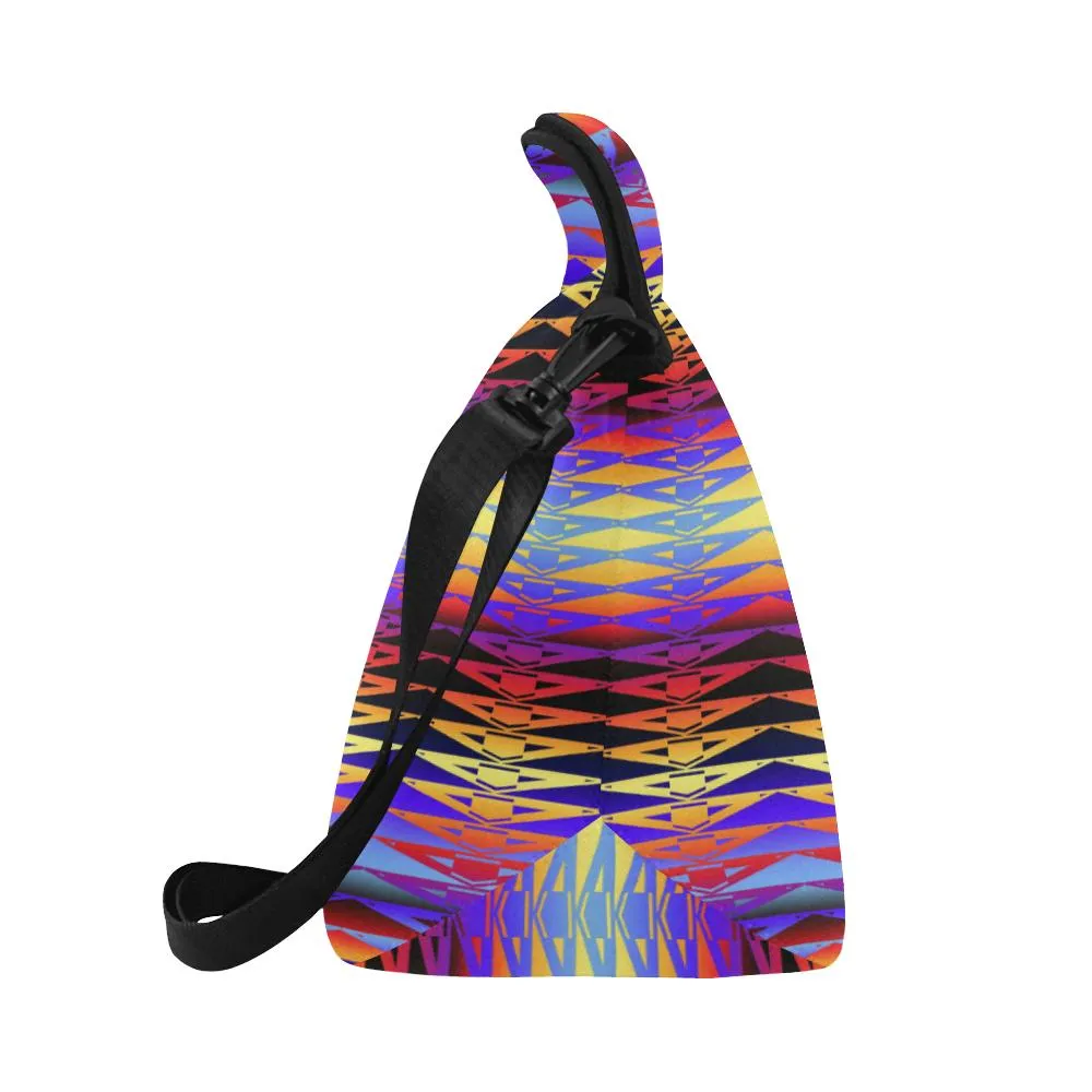 Fire Rattler Horizon Large Insulated Neoprene Lunch Bag