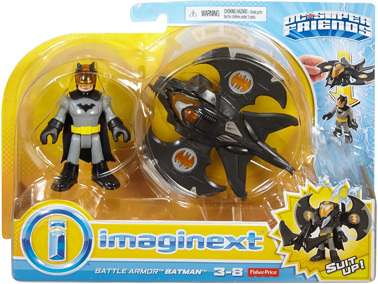 Fisher-Price Imaginext DC Super Friends, Battle Armor Batman