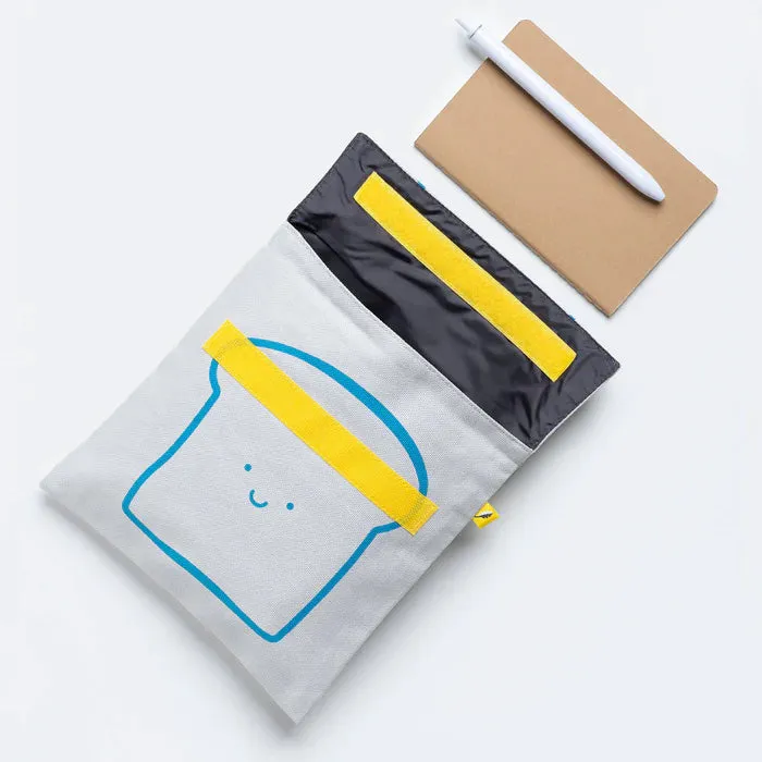 Flip snack sack - bread blue