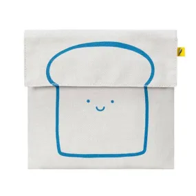 Flip snack sack - bread blue