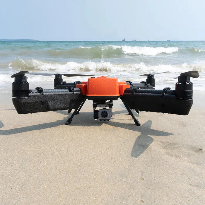 Float system for Fisherman MAX FD2 waterproof Drone