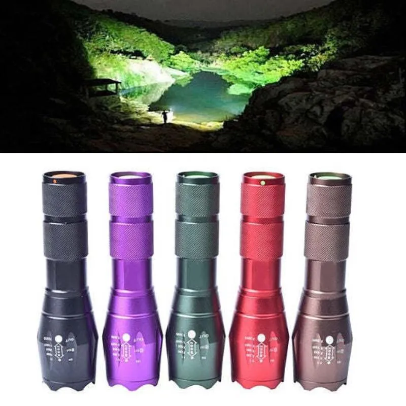 Focusing Flashlight In 5 Colors