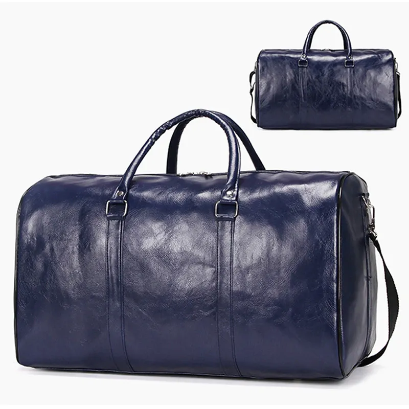 Funki Buys | Bags | Travel Bags | Faux Leather Overnight Bag