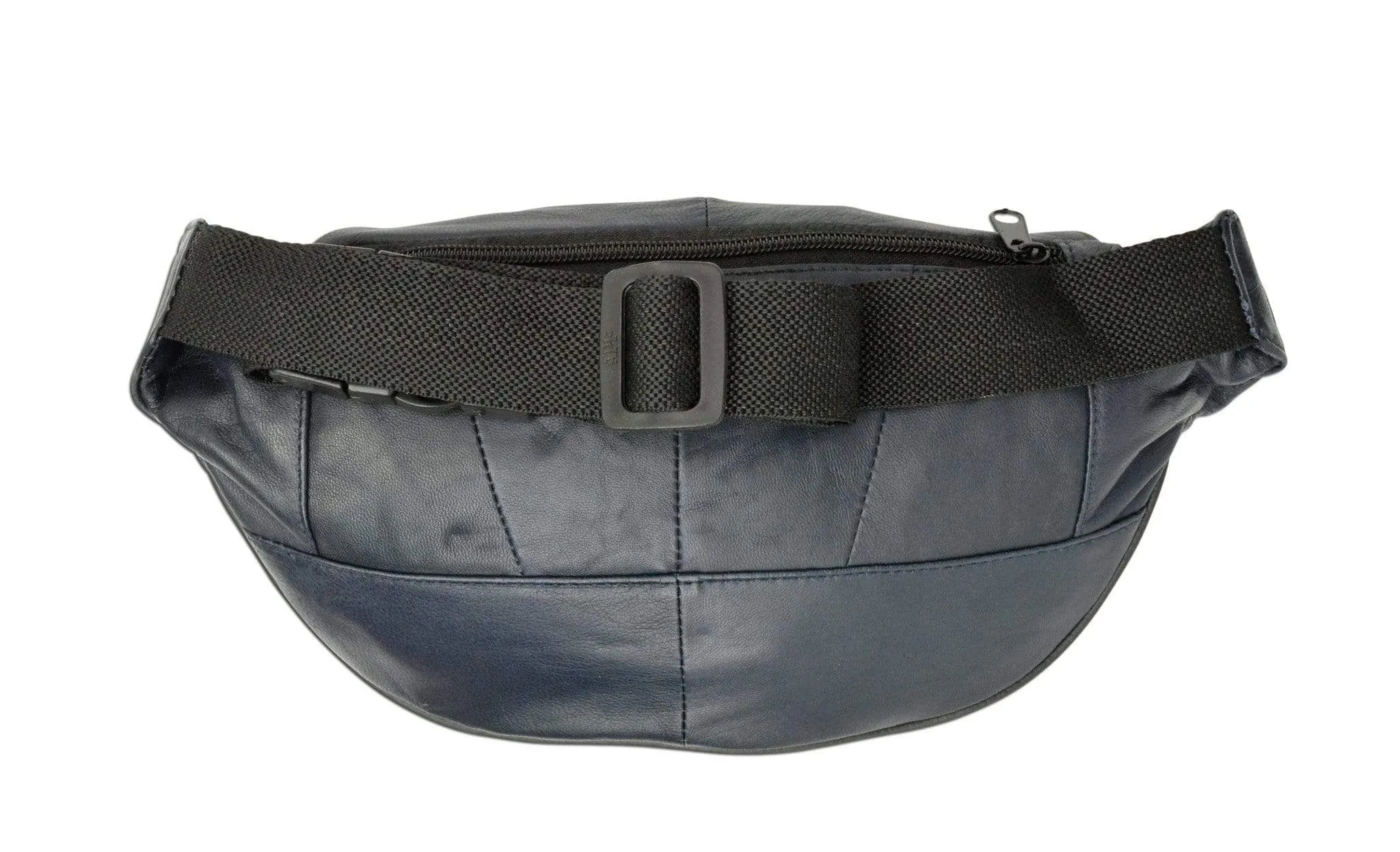 Genuine Leather Waist Fanny Pack Belt Bag Pouch Travel Hip Purse Men Women Many Colors 005C (C)