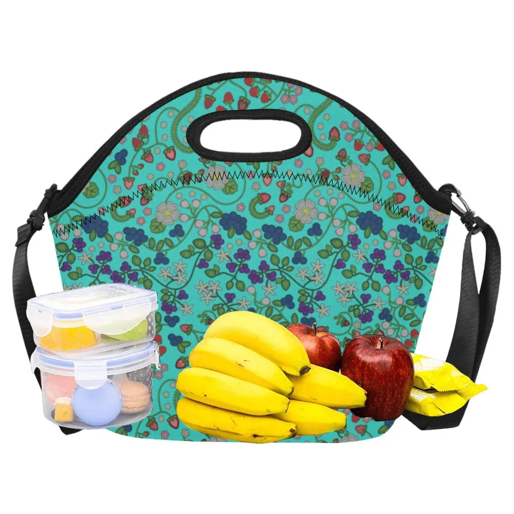 Grandmother Stories Turquoise Neoprene Lunch Bag/Large