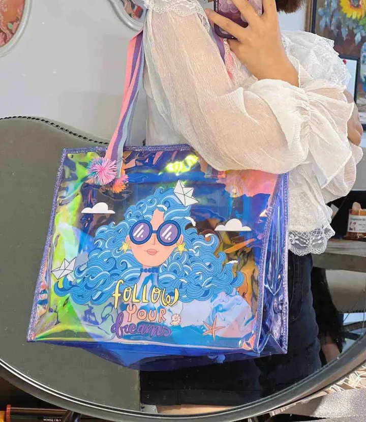 Holographic Tote Bag