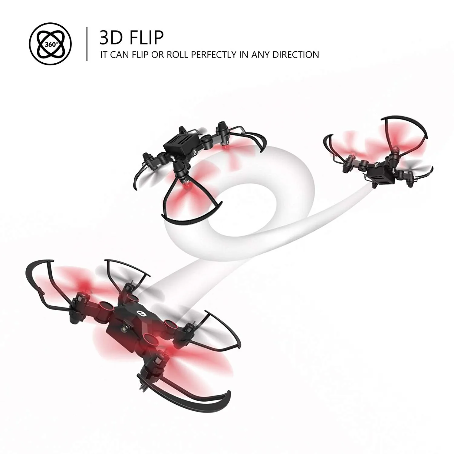 Holy Stone HS190 Foldable Mini Nano RC Drone Kids Portable Pocket Quadcopter