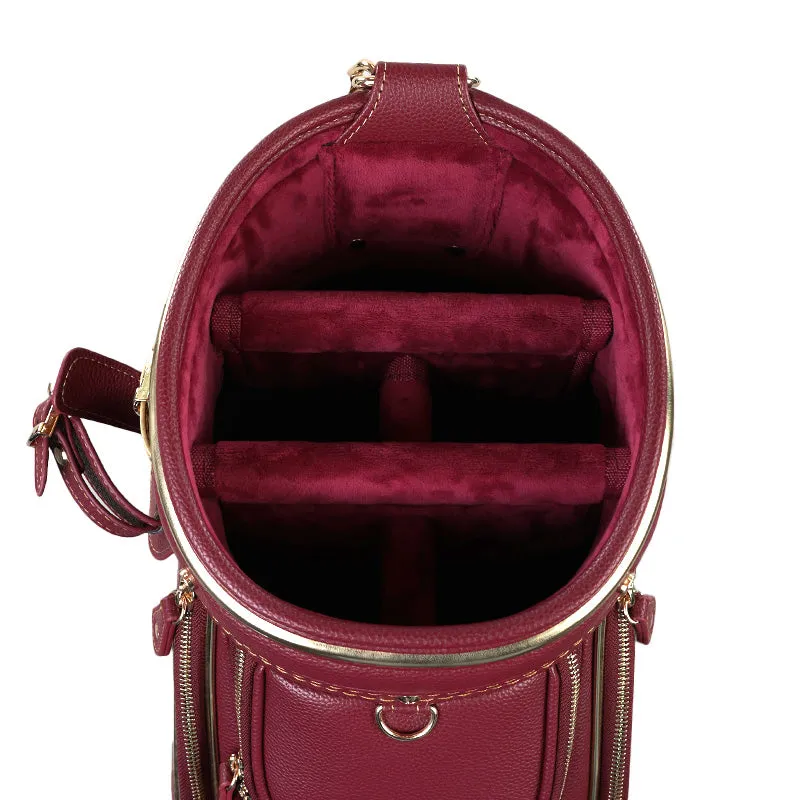 HONMA BERES 09 4-Star 8.5" Women's Caddie Bag (Maroon)