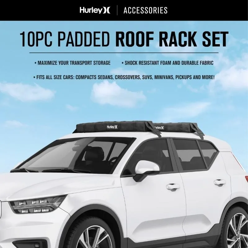 Hurley Padded Car Roof Rack