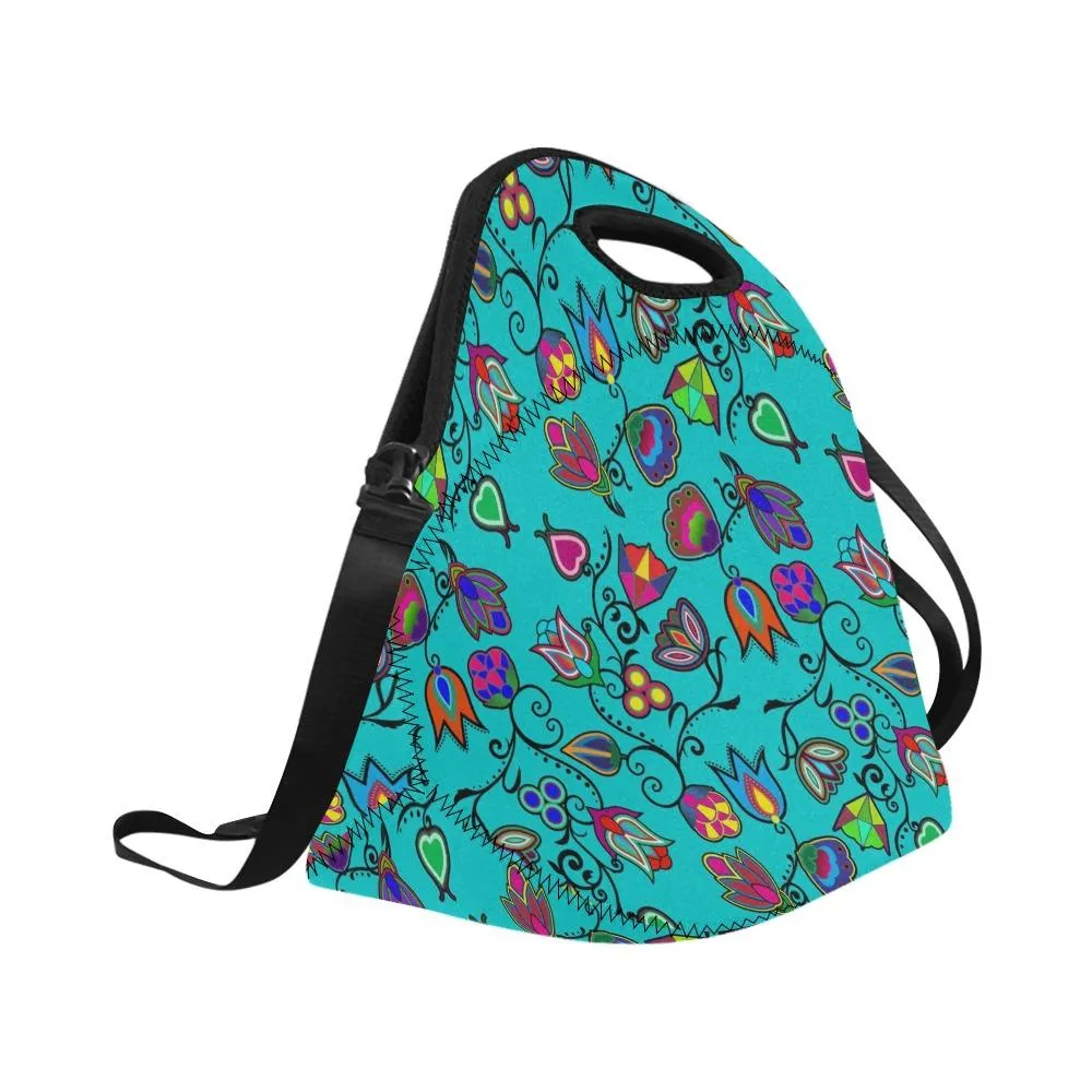 Indigenous Paisley Sky Neoprene Lunch Bag/Large