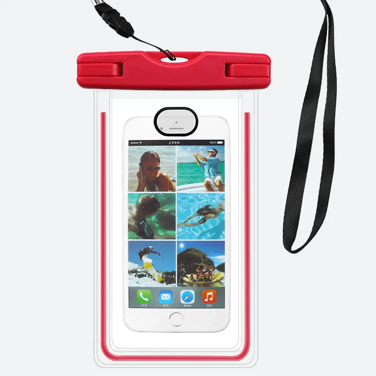 IPX8 Waterproof phone bag with Touch ID unlock