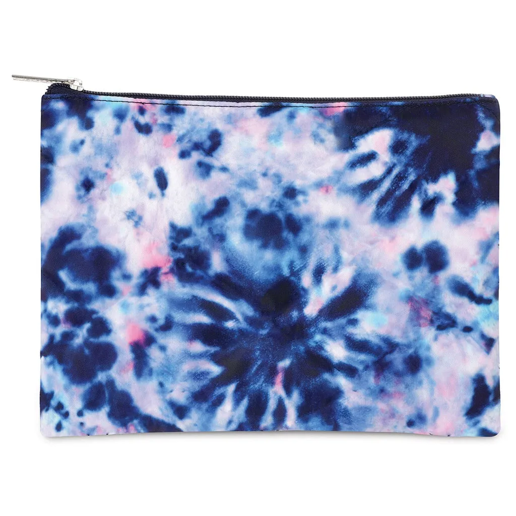 Iscream Night Tie Dye Cosmetic Bag Trio