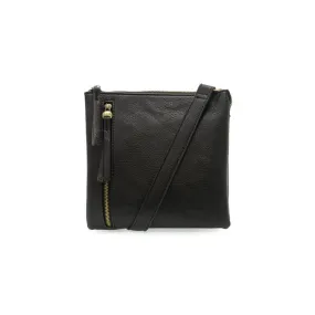 JOY SUSAN DAWN MULTI POCKET CROSSBODY BAG BLACK