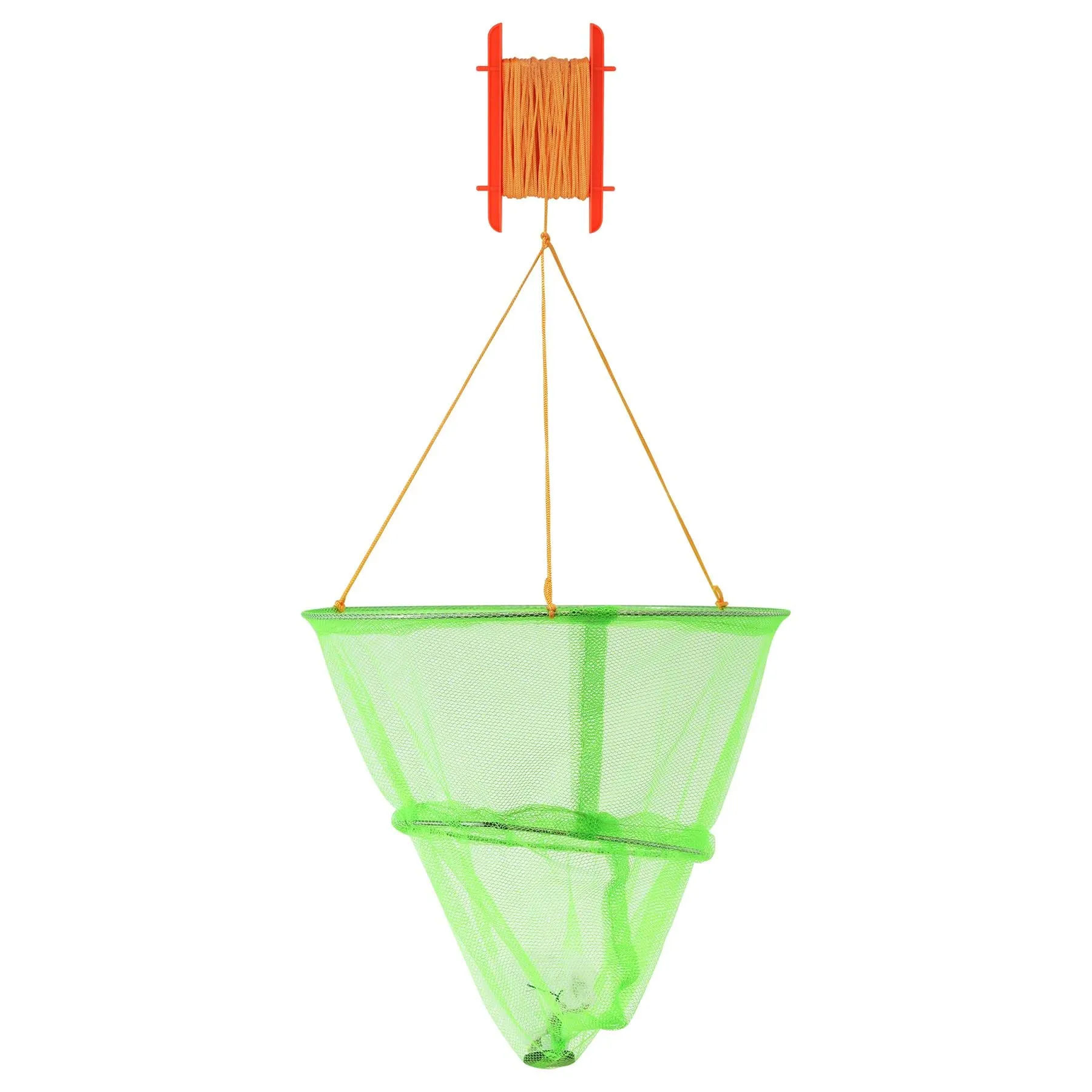 Kids Crab Drop Net w/ Net Bait Bag Holder Fishing