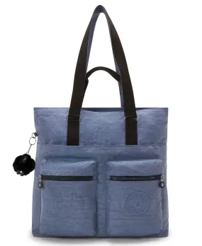 Kipling India Blue Lover Large Tote I4609-56V