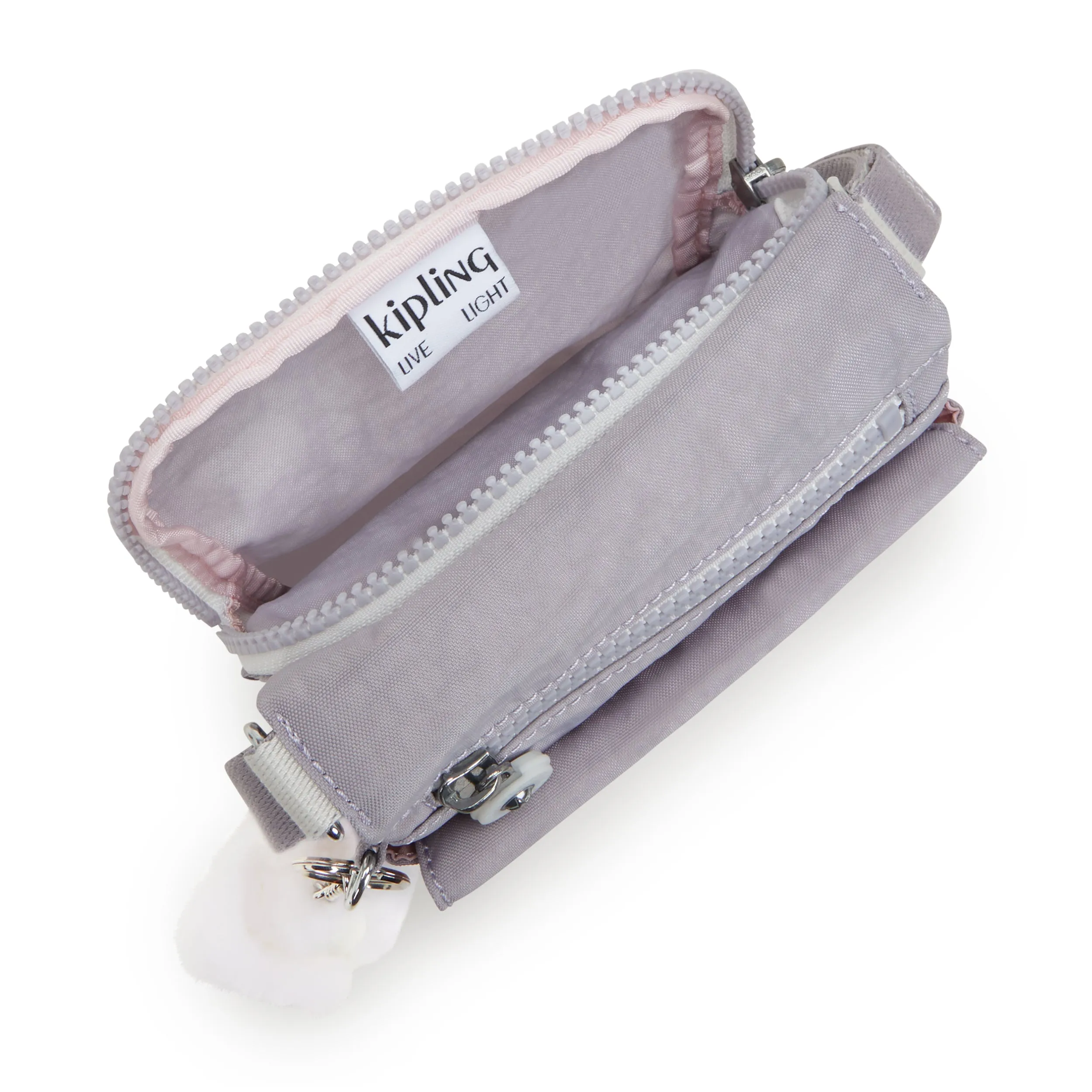 Kipling New Eldorado Tender Grey Small Crossbody Bag C2I7291-1FB