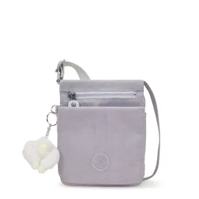 Kipling New Eldorado Tender Grey Small Crossbody Bag C2I7291-1FB