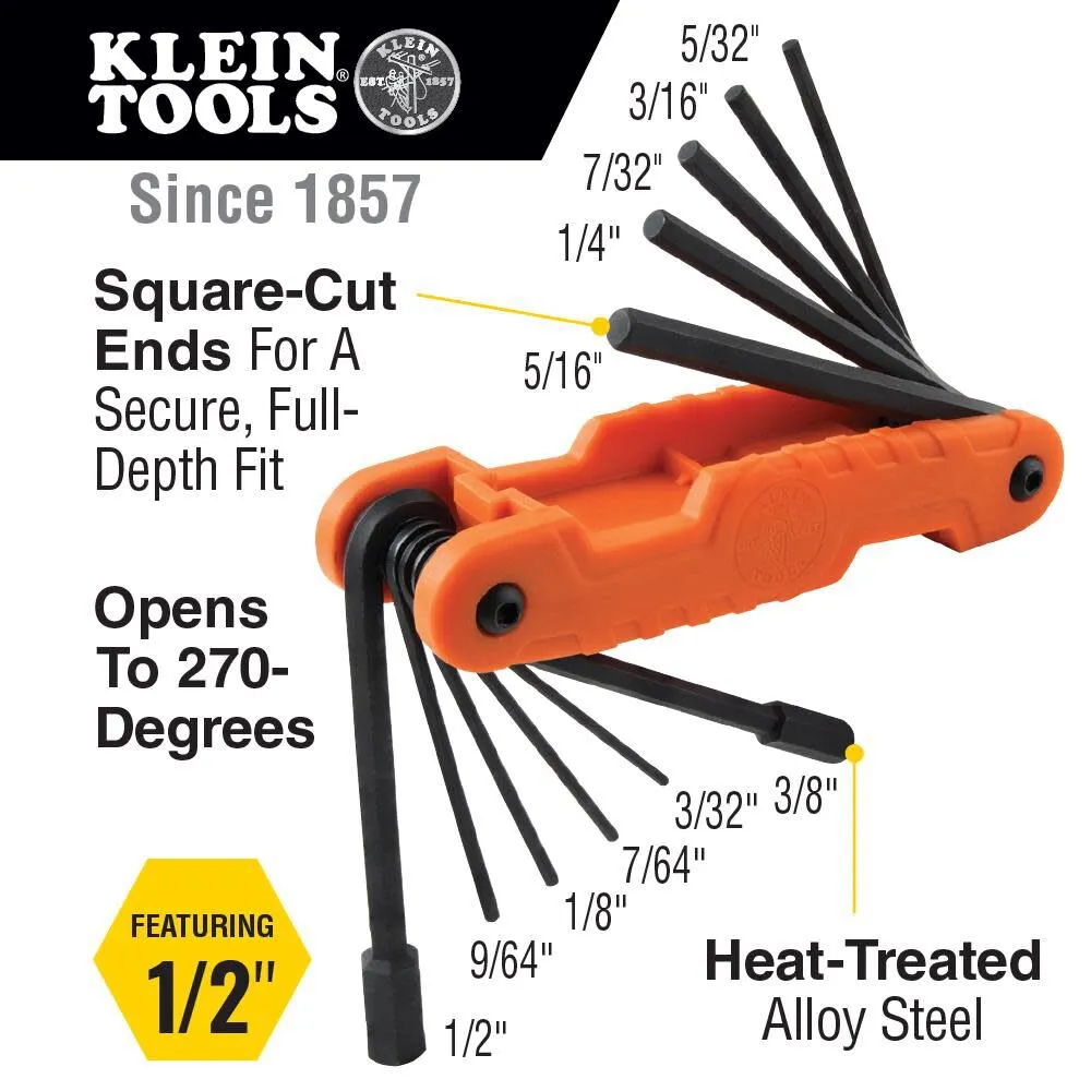 Klein Tools 80141 Hand Tools Kit includes Pliers, Screwdrivers, Nut Drivers, Backpack, and More Jobsite Tools, 41-Piece