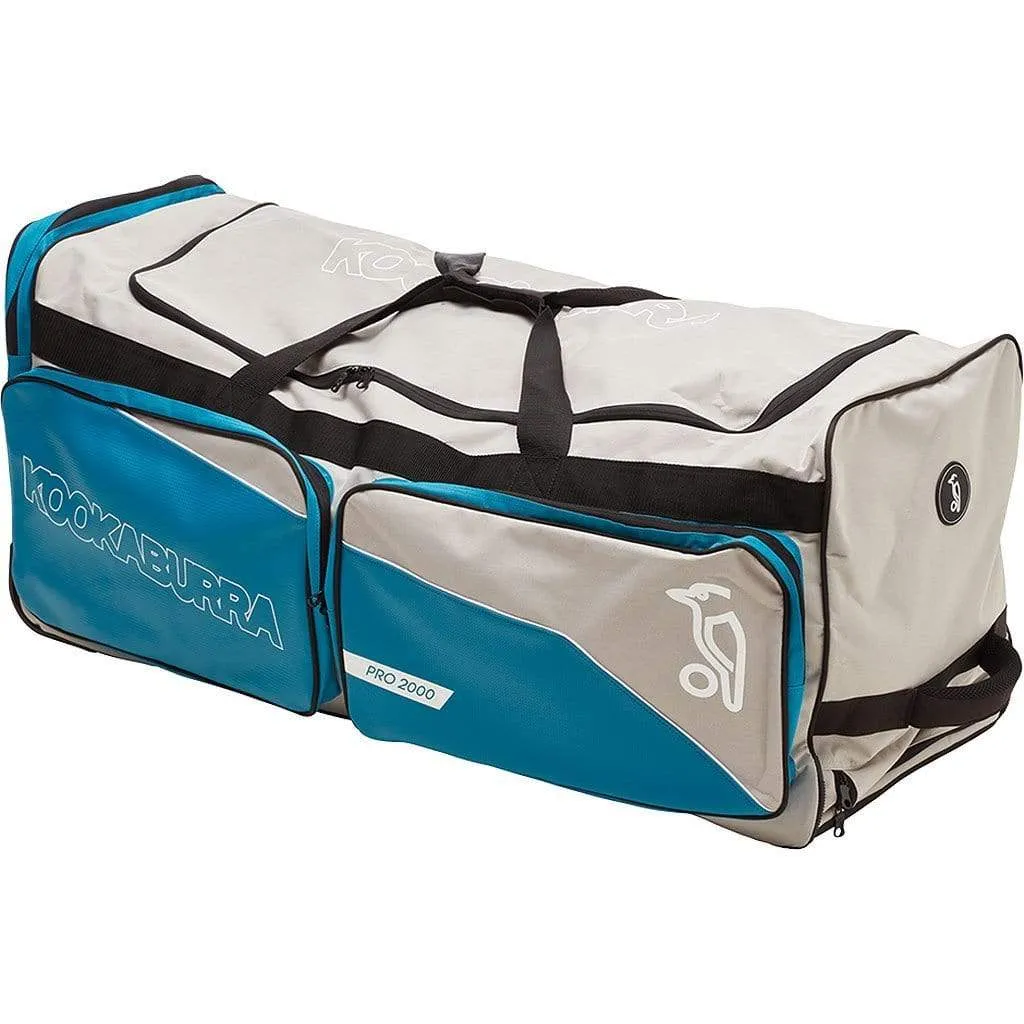 Kookaburra Pro 2000 Grey/Teal Cricket Bag