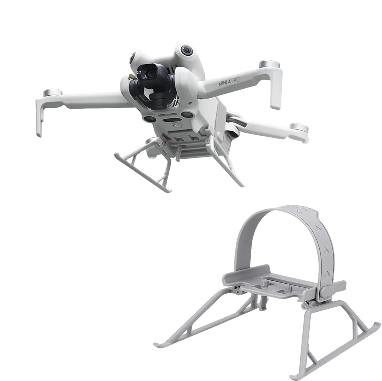 Landing Gear Compatible with DJI Mini 4 Pro -Gray