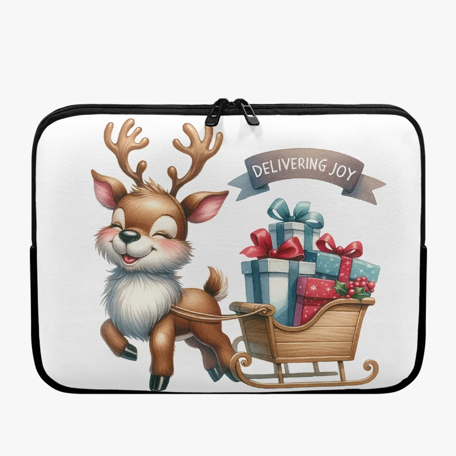 Laptop Sleeve - without handles - Christmas, Reindeer