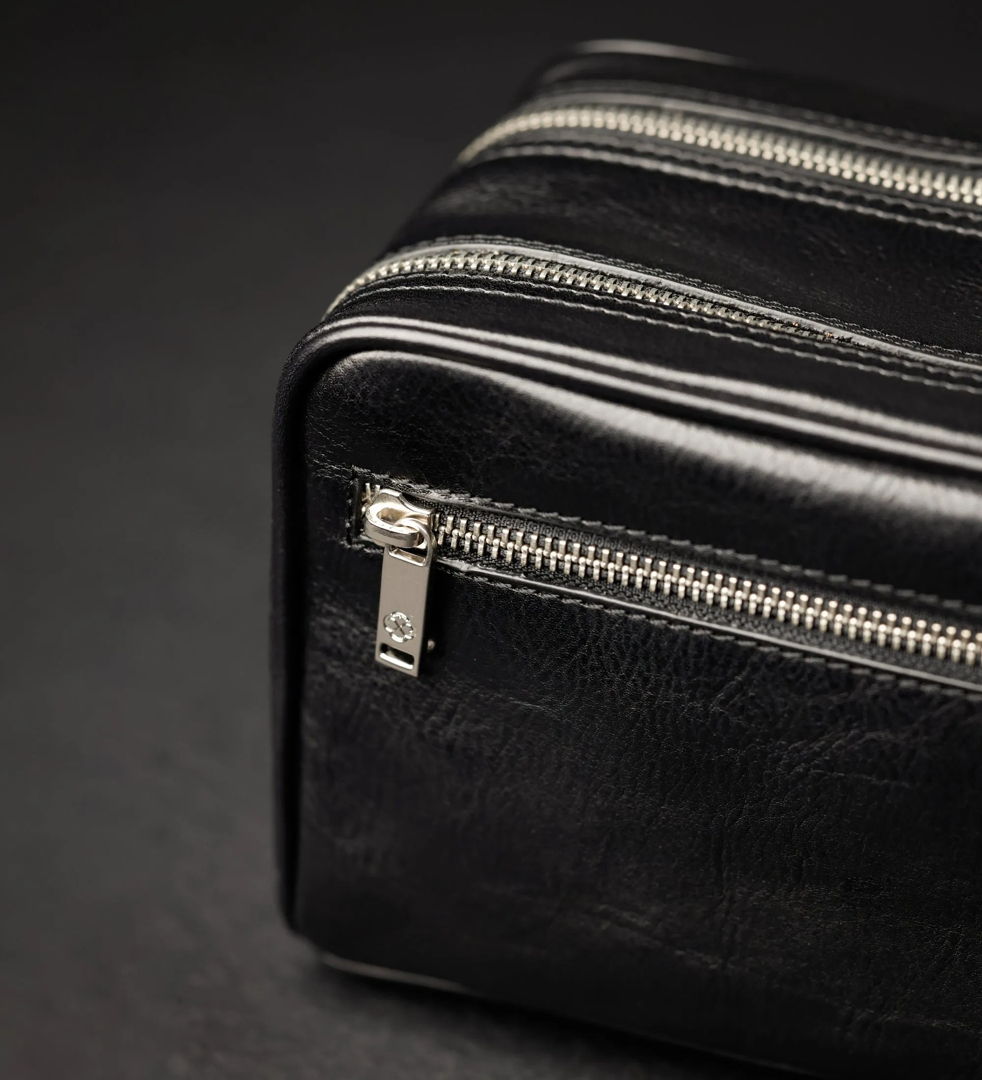 Leather Cosmetic Bag Dopp Kit - All the Kings Men