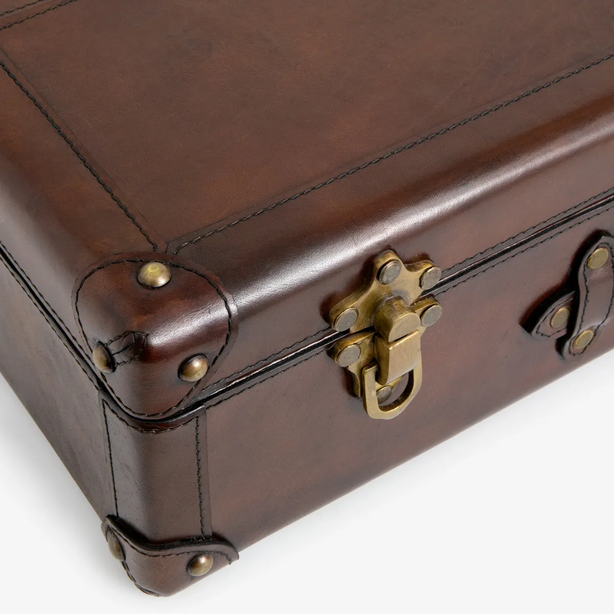 Leather Suitcase Small