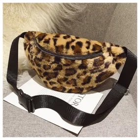 Leopard Cheetah Bum Bag - Festival Bag -  Fanny Pack - Women Fanny Pack - Waist Bag - Handmade - Fanny Pack Festival - Stylish Festival Bag