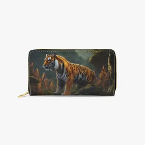 Long Type Zipper Purse, Tiger, awd-548