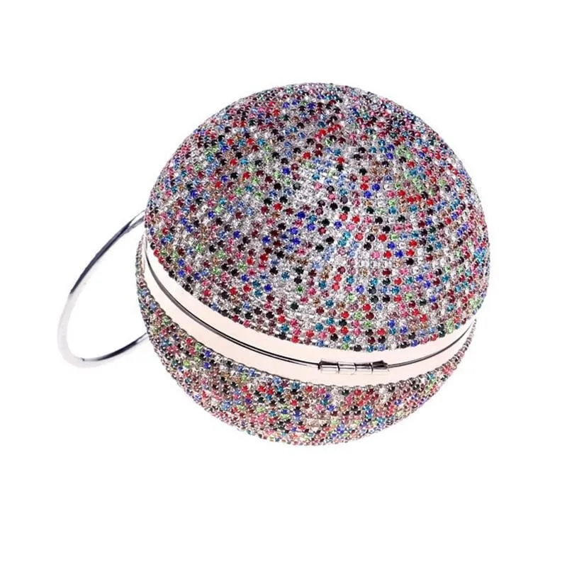 Luxy Moon Round Evening Clutches Lady Handbags